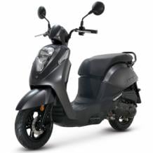 sym mio 50i euro 4 mat grijs